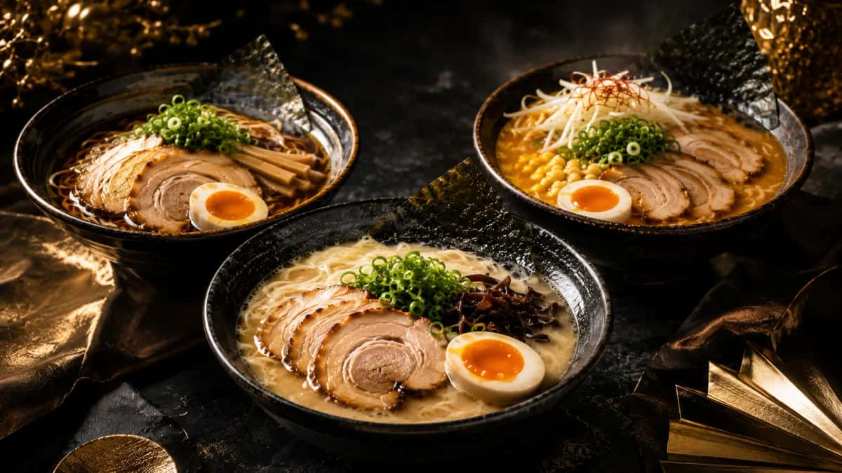 Japansk ramen bakgrundsbild
