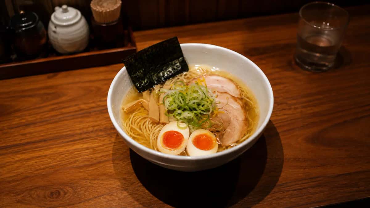 Shio Ramen japansk saltramen