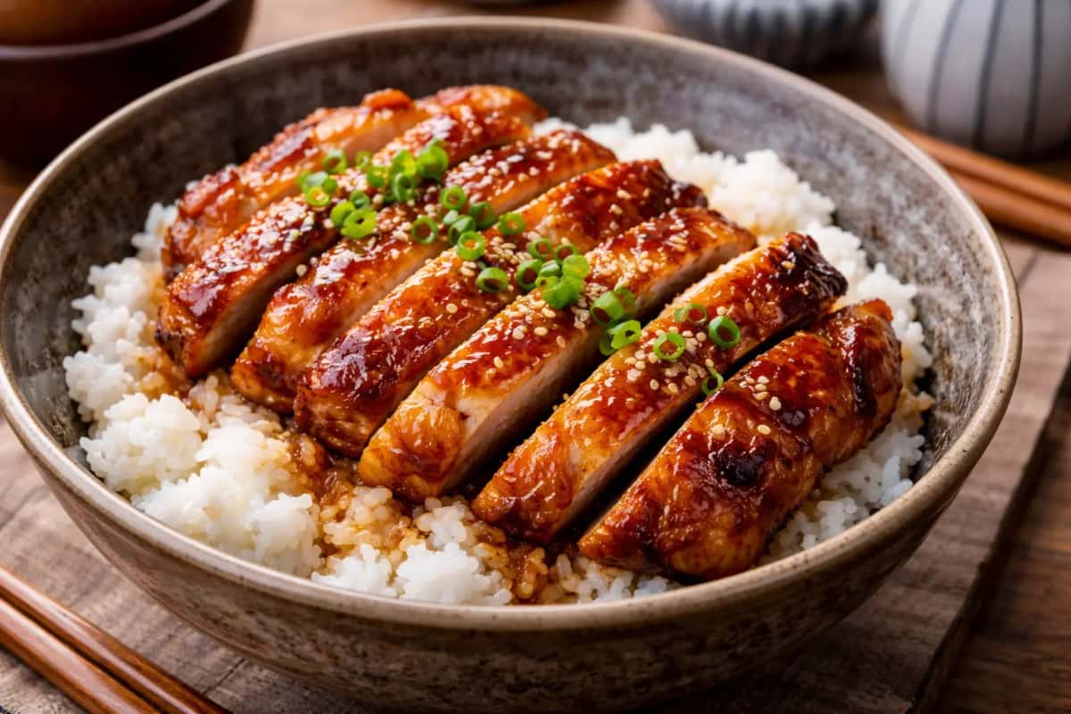 Teriyaki Kyckling söt sojaglasyr