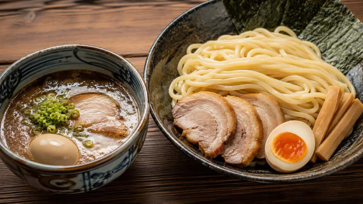 Tsukemen japansk dippramen