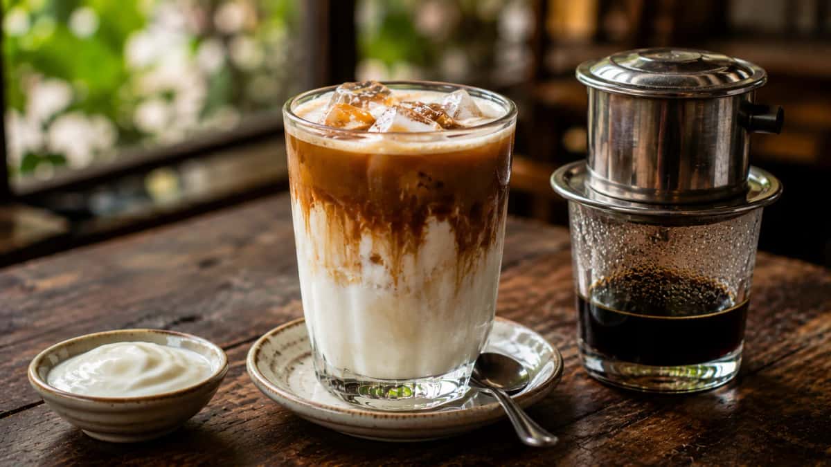 Cà Phê Sữa Chua yoghurtkaffe Hanoi