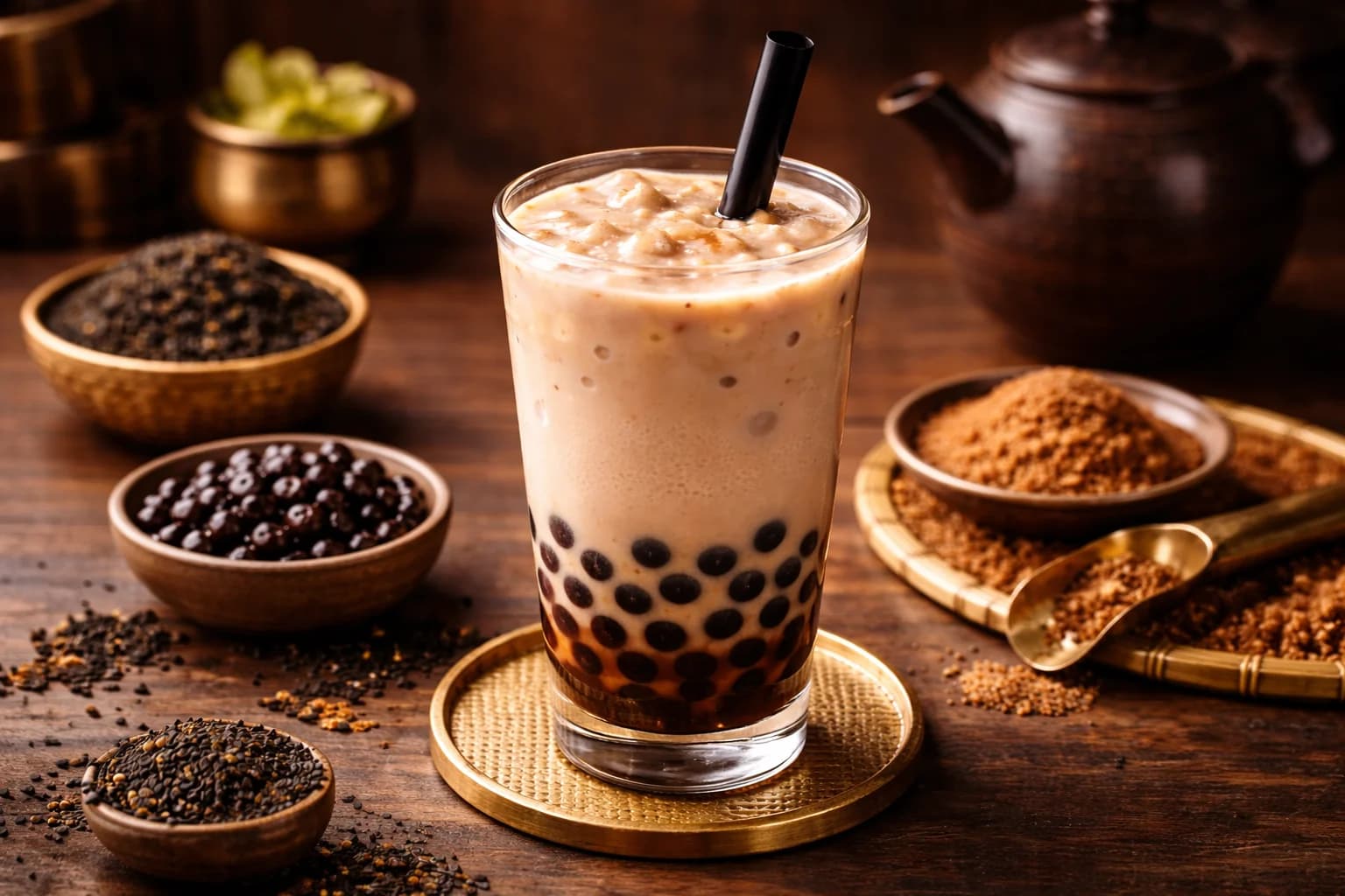 Bubble Tea recept taiwanesisk stil