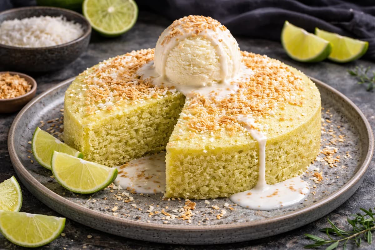 Kokos & Lime Kladdkaka