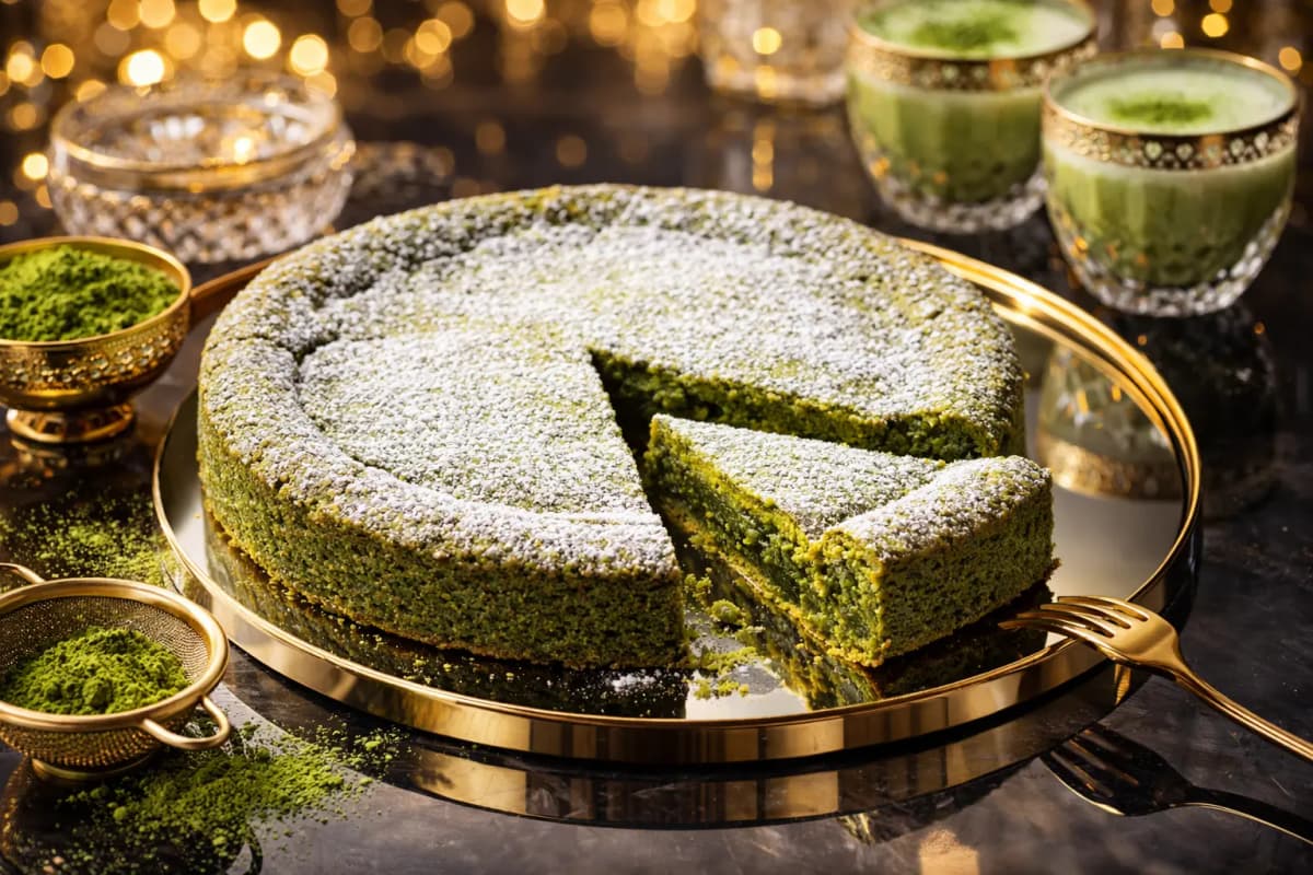 Matcha Kladdkaka